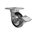 6.06289.5B5 MTG4 BRK1 TG1 Colson Kingpinless Swivel Caster