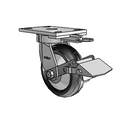 6.06289.5B9 MTG62 BRK1 TG1 Colson Kingpinless Swivel Caster