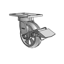 6.06289.5E9 BRK1 Colson Kingpinless Swivel Caster