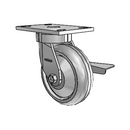 6.06289.5F1 BRK3 TG1 Colson Kingpinless Swivel Caster