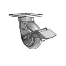 6.06289.5P5 MTG4 BRK1 TG1 Colson Kingpinless Swivel Caster