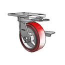 6.06289.929 MTG62 BRK3 Colson Kingpinless Swivel Caster