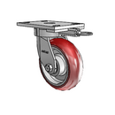 6.06289.9PC MTG62 Colson Kingpinless Swivel Caster