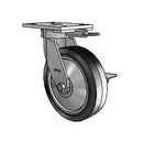 6.08289.451.2 MTG62 BRK3 TG2 Colson Kingpinless Swivel Caster