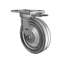 6.08289.451 MTG62 LH9.5 TG1 Colson Kingpinless Swivel Caster