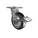 6.08289.459.2 BRK1 TG1 Colson Kingpinless Swivel Caster
