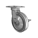 6.08289.459 BRK3 TG2 Colson Kingpinless Swivel Caster