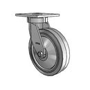 6.08289.4P5 MTG4 TG2 Colson Kingpinless Swivel Caster