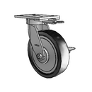 6.08289.831 MTG62 BRK3 TG1 Colson Kingpinless Swivel Caster