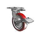 6.08289.921 MTG62 BRK1 TG1 Colson Kingpinless Swivel Caster