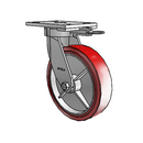 6.08289.925 MTG62 Colson Kingpinless Swivel Caster