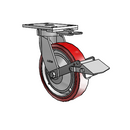 6.08289.925 MTG62 BRK1 TG1 Colson Kingpinless Swivel Caster