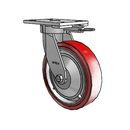 6.08289.925 MTG62 TG1 Colson Kingpinless Swivel Caster