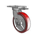 6.08289.929 MTG62 Colson Kingpinless Swivel Caster