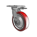 6.08289.929 MTG62 TG1 Colson Kingpinless Swivel Caster