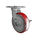 6.08289.931 BRK3 TG1 Colson Kingpinless Swivel Caster