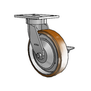 6.08289.939.3 BRK3 TG1 Colson Kingpinless Swivel Caster