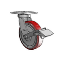 6.08289.939 MTG4 BRK1 TG1 Colson Kingpinless Swivel Caster
