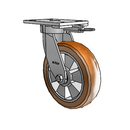 6.08289.93TF MTG62 Colson Kingpinless Swivel Caster