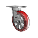 6.08289.93TS LH9.5 Colson Kingpinless Swivel Caster