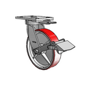 6.08289.949.7 MTG62 BRK1 Colson Kingpinless Swivel Caster