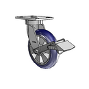 6.08289.96TF BRK1 Colson Kingpinless Swivel Caster