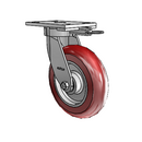 6.08289.9PC MTG62 Colson Kingpinless Swivel Caster