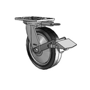 6.08299.455.2 BRK1 MTG52 TG2 Colson Swivel Caster