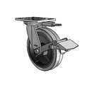 6.08299.455 COND BRK1 MTG52 Colson Swivel Caster