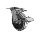6.08299.455 COND BRK1 MTG62 Colson Swivel Caster