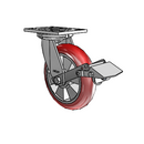 6.08299.96TS BRK1 Colson Swivel Caster