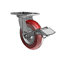 6.08299.9PC BRK1 Colson Swivel Caster