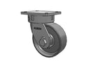 Kingpinless 8"x3" Forged Steel Wheel Caster with 7.5"x6.25" Plate