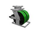 615PY12701SPLBTOE Albion Caster