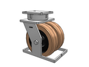 615TL10509STOE Albion Caster
