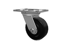 3/4" King-Bolt 5"x2" Trionix Nylon Wheel Caster with 6.25"x4.5" Plate