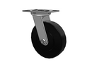 3/4" King-Bolt 8"x2" Trionix Nylon Wheel Caster with 6.25"x4.5" Plate