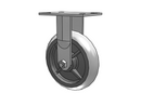 3/4" King-Bolt 8"x2" Performance XR Precision Ball Bearing Rigid Caster with 6.25"x4.5" Plate