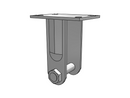 63CA10405R Albion Rigid Caster