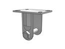 63TM06405R Albion Rigid Caster