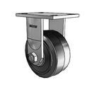 7.06688.679.7 MTG2 LH8.0 Colson Kingpinless Rigid Caster