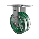 7.08688.779 LH10.0 Colson Kingpinless Rigid Caster
