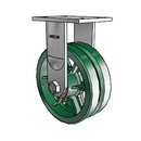7.08688.779 MTG2 LH10.0 Colson Kingpinless Rigid Caster