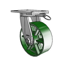 7.08689.179 MTG61 LH10.0 Colson Kingpinless Swivel Caster