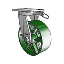 7.08689.179 MTG62 LH10.0 Colson Kingpinless Swivel Caster