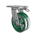 7.08689.779 MTG61 LH10.0 Colson Kingpinless Swivel Caster