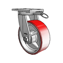 7.08689.979.7 MTG62 LH10.0 Colson Kingpinless Swivel Caster