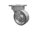 Ultimate Kingpinless 10"x4" Forged Steel Wheel Caster with 8.5"x8.5" Plate