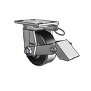 8.06689.369 MTG62 BRK1 Colson Kingpinless Swivel Caster