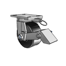 8.06689.379 MTG62 BRK1 Colson Kingpinless Swivel Caster